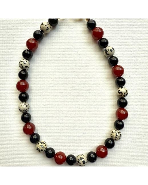 Larsuu Black Midnight Flame Necklace