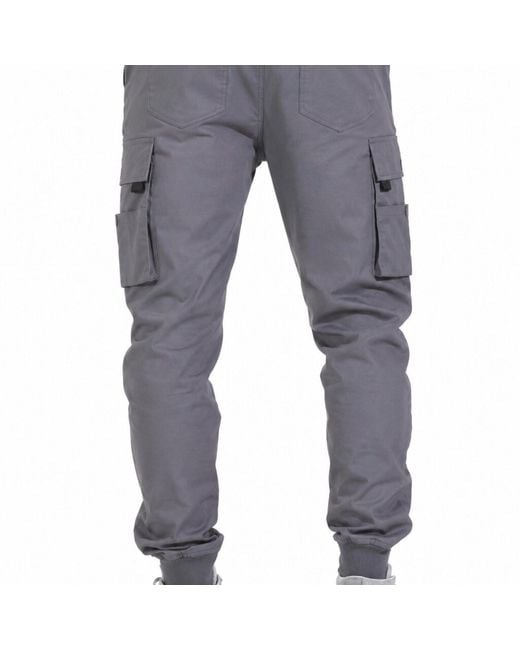 Chuks Collins Gray Crotona Cargo Pants – Accent for men