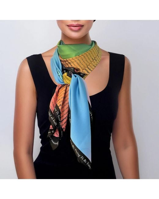 Maxjenny Green Scarf