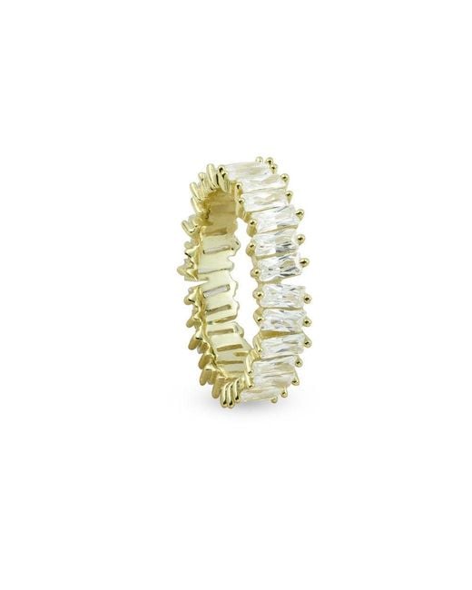 Argento Vivo Metallic Karla Baguette Ring