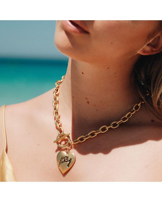 Sccollection Metallic Pure Feeling Heart Necklace