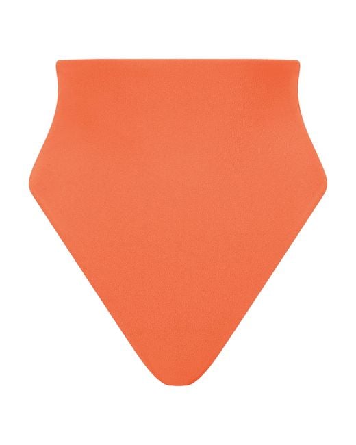Blake Swimwear Green High Waist Bikini Bottom