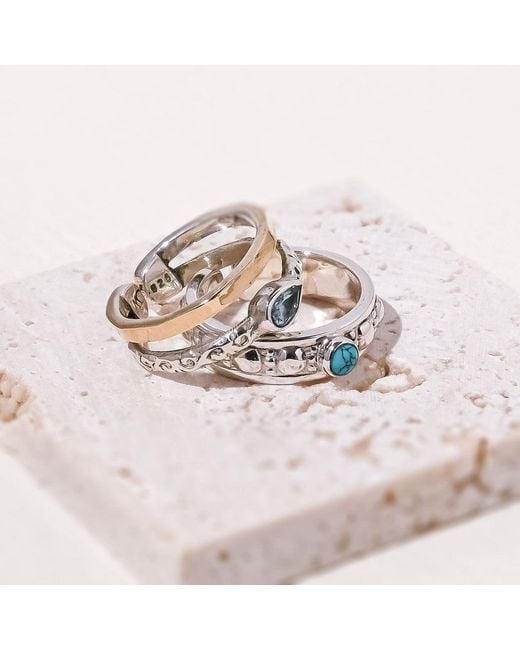 Charlotte's Web Jewellery White Maharani Midi Ring Toe Ring
