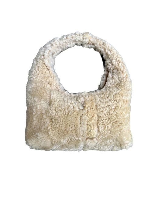 tirillm White Neutrals Lotte Handmade Small Bag
