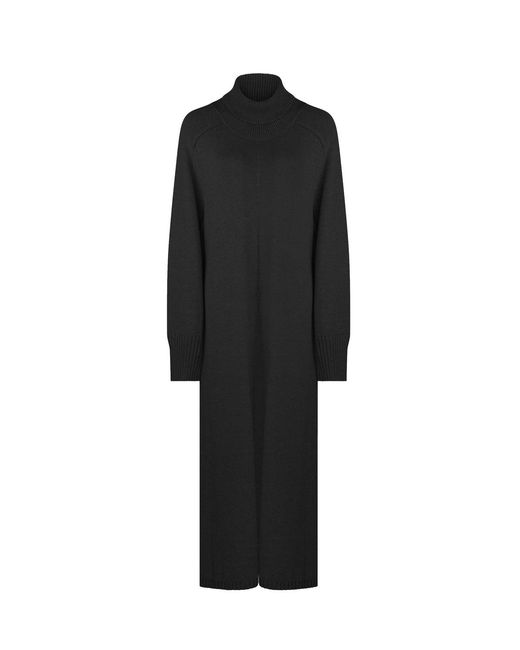 Dref Black Solaris Maxi Rollneck Knit