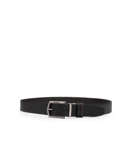 Ilvi Black Galloway- Floater Leather Belt for men