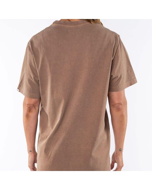 Ariko Natural Brownstone Beach T-Shirt for men