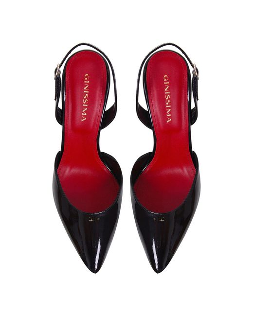 Ginissima Black Alice Patent Leather Shoes