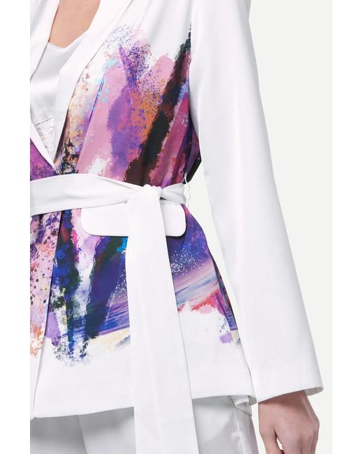 Zafur Purple Mayfair Blazer