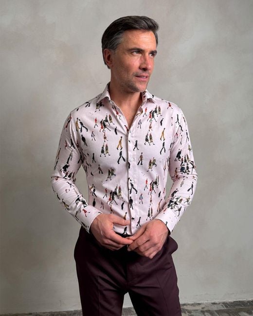 Blake Mill Pink Lowry: Going To Work Shirt for men