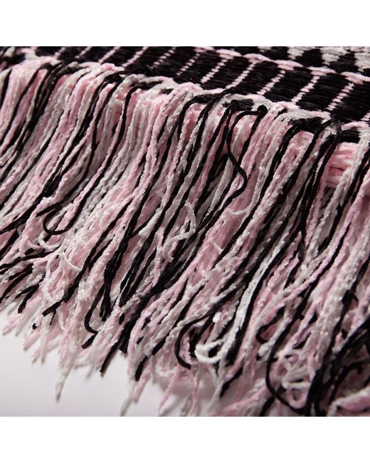 Fully Fashioning Women's Black / White / Pink Fully Fashioning