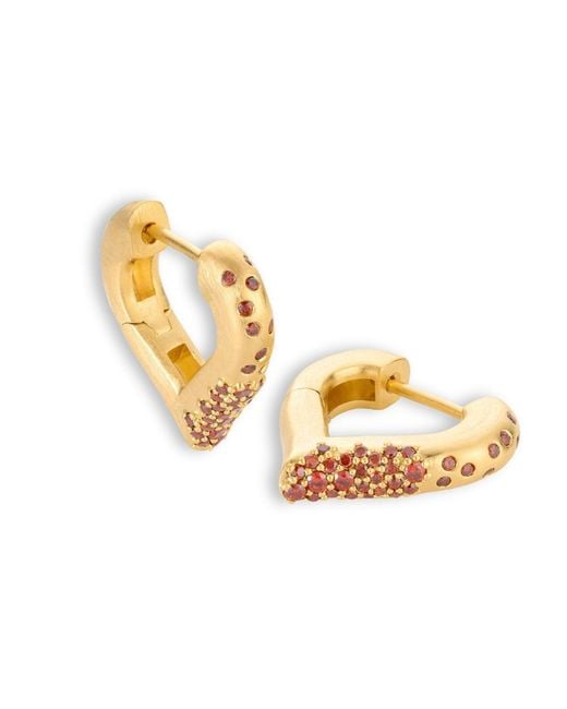 Aelea Studio Metallic Adora Drop Earrings