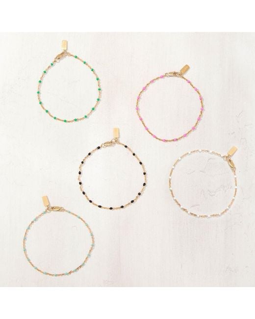 SET & STONES Metallic Kaz Bracelet