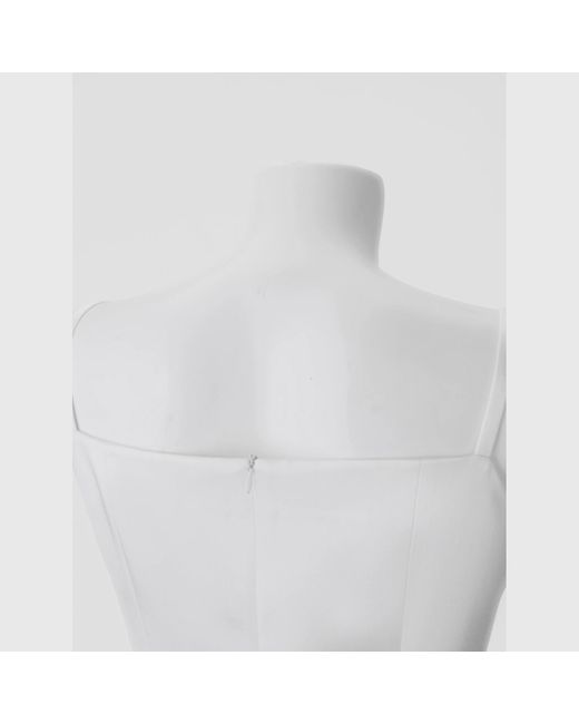 Iellele White Mini Dress “A” –