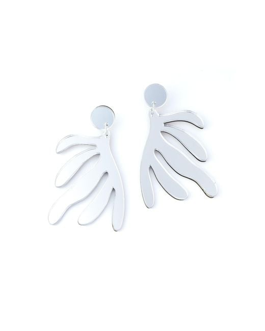 By Chavelli Blue Matisse Earrings