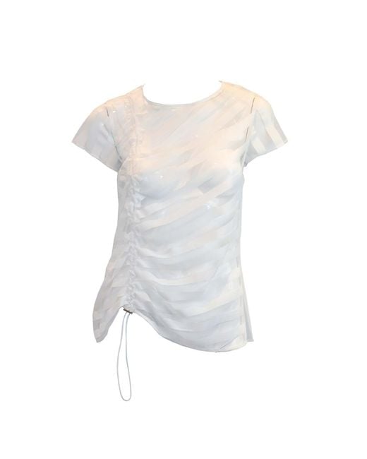 SNIDER White Primrose Top