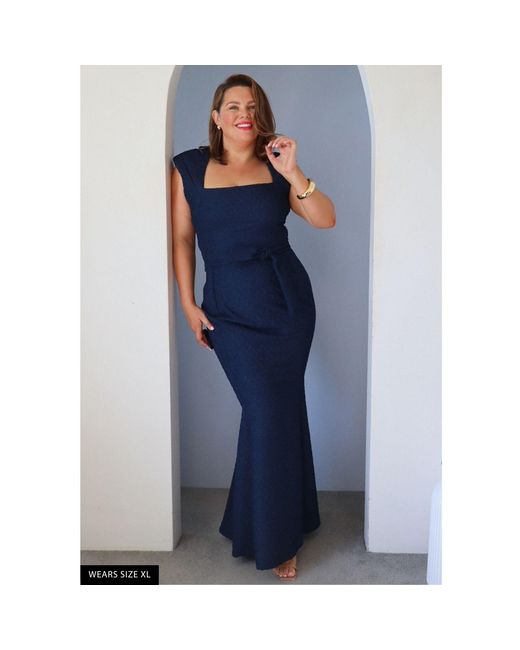 SACHA DRAKE Blue Gala Royale Gown