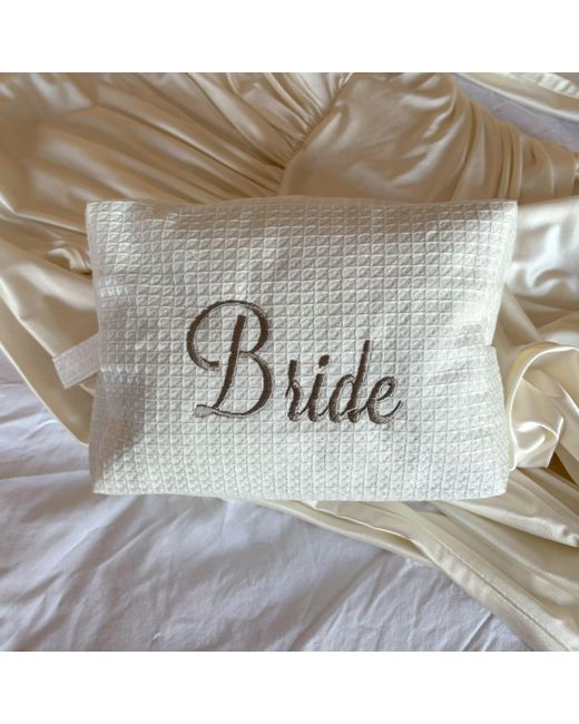 Lilly Loves White Bride Make Up Bag