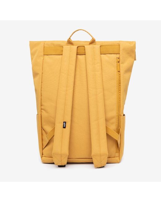 Lefrik Orange Roll Backpack Mustard
