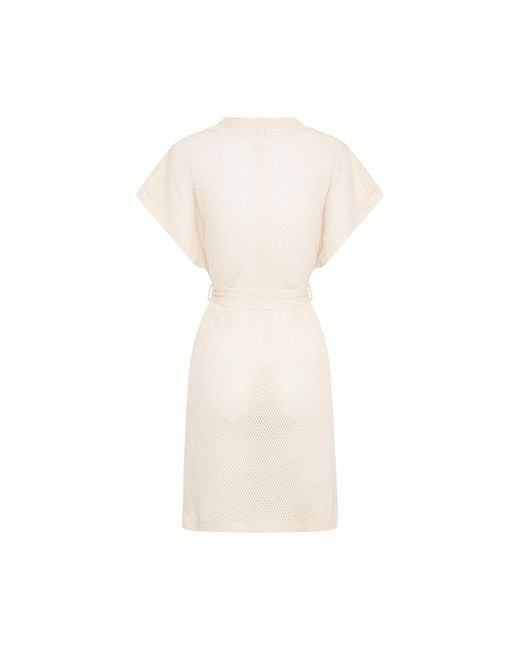ARMS OF EVE White Neutrals Venice Robe