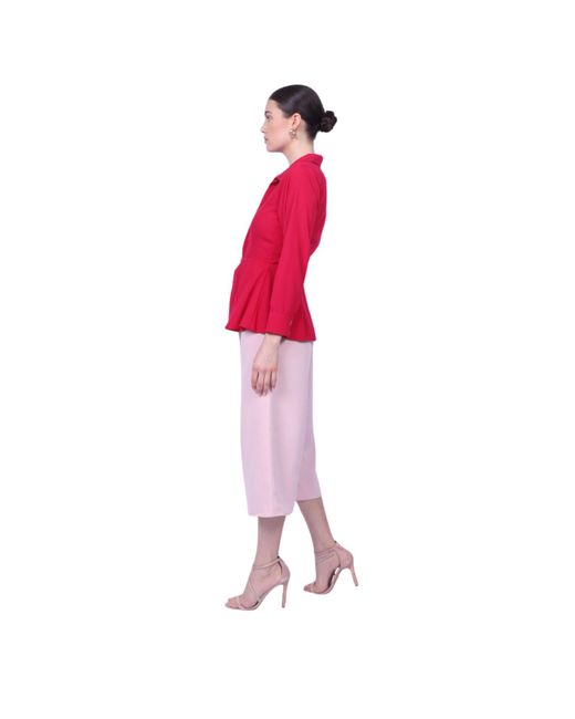 Mary Dickow Purple Ida Blouse