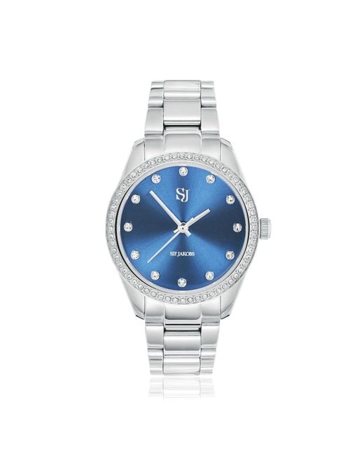 Sif Jakobs Jewellery Blue Watch Valeria