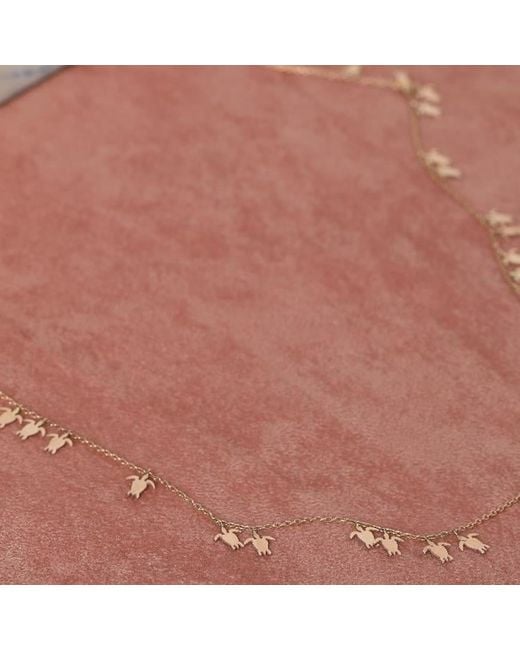 Ecce | Artisan Diamonds Metallic Solid 14Ct Turtle Seed Chain Necklace