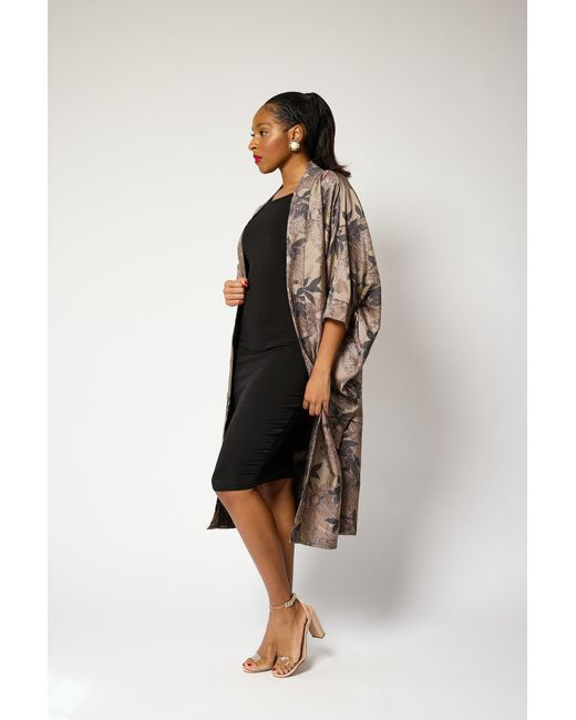 Lioness by Tf Natural Neutrals Asshy Petal Kimono Jacket