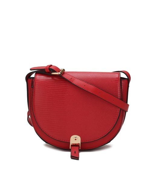 Mkf Collection - J'omor Red Adalyn Embossed Crossbody Bag