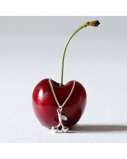 Lee Renee Metallic Cherry Bracelet