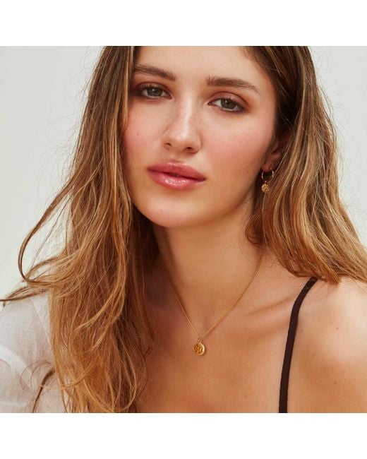 Muru Metallic Mini Sun Necklace