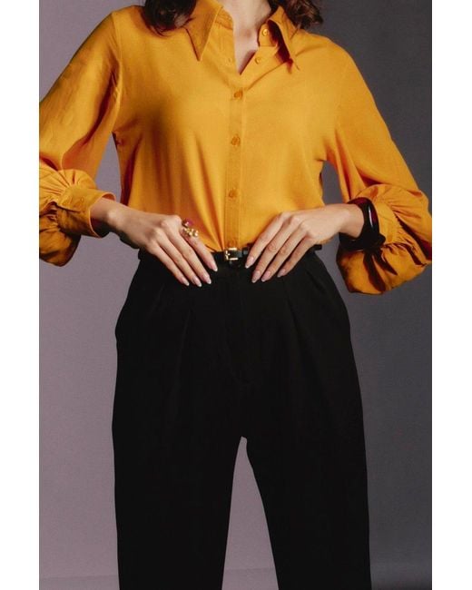 Baltér Yellow Cornell Blouse