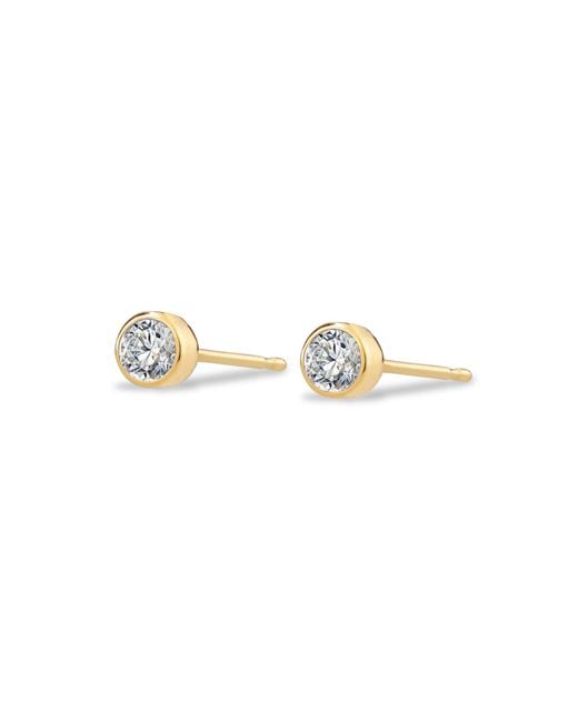 Maya Brenner Metallic Birthstone Stud