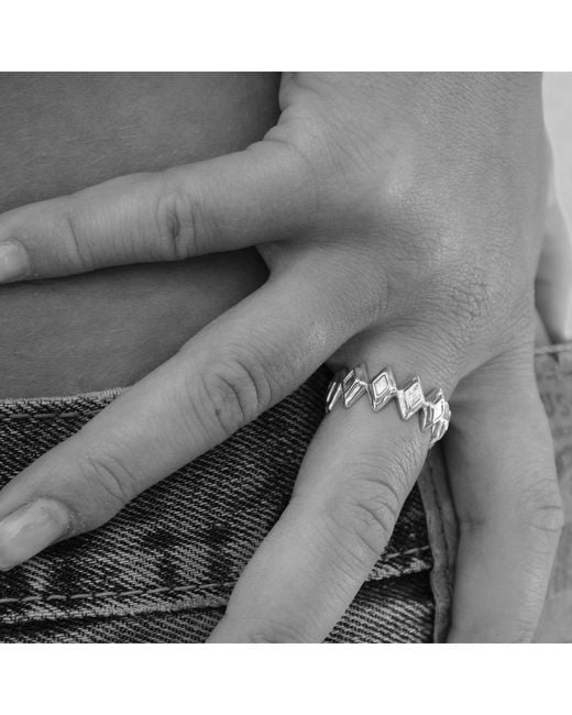 Rain Jewelry White Honors Ring