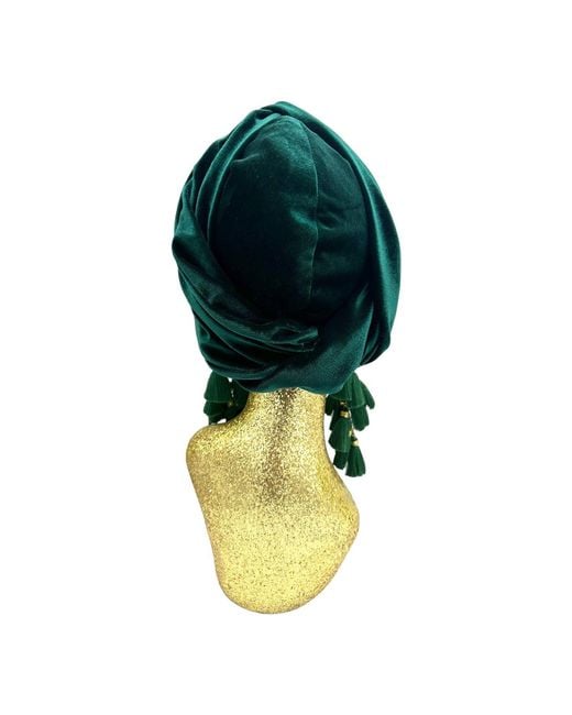 Julia Clancey Green Forest Chacha Turban