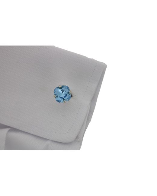 Vicki Sarge Blue The Stud Cufflink for men