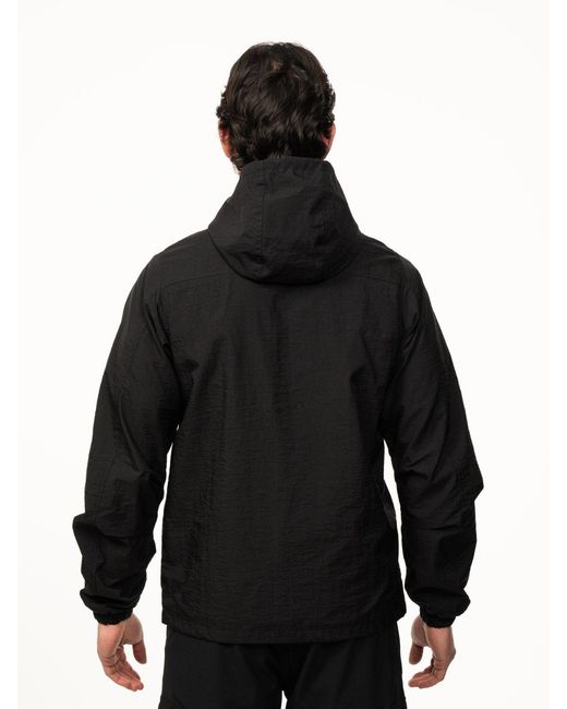 Saved Lab Black Windbreaker for men
