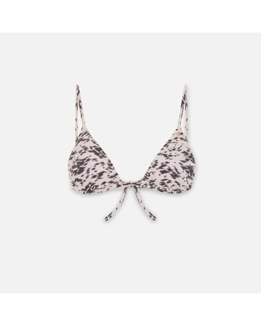 Pcfg Metallic The Solar Reflections Classic Triangle Bikini Top