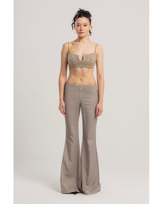 Pcfg White Neutrals Linen Bra