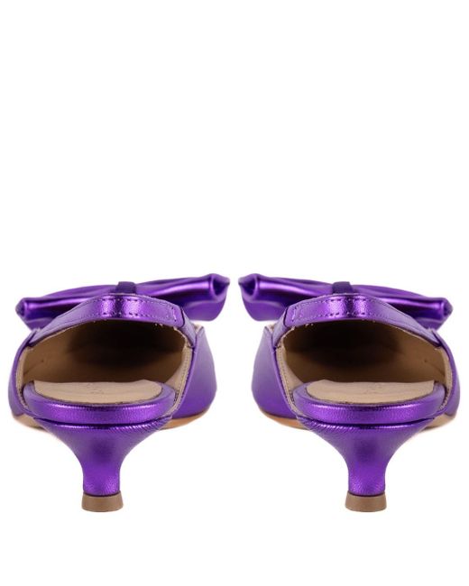 Keith Scarrott Shoes Purple Ardea Slingback
