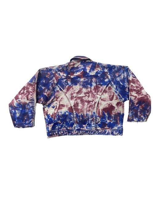 Zasta Studio Blue Color Palette Raw Denim Jacket G One