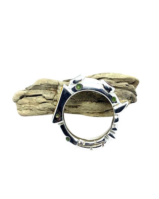Tg-Jewellery by Tamara Gervasio Metallic Club Ring Uv Enamel One Of A Kind