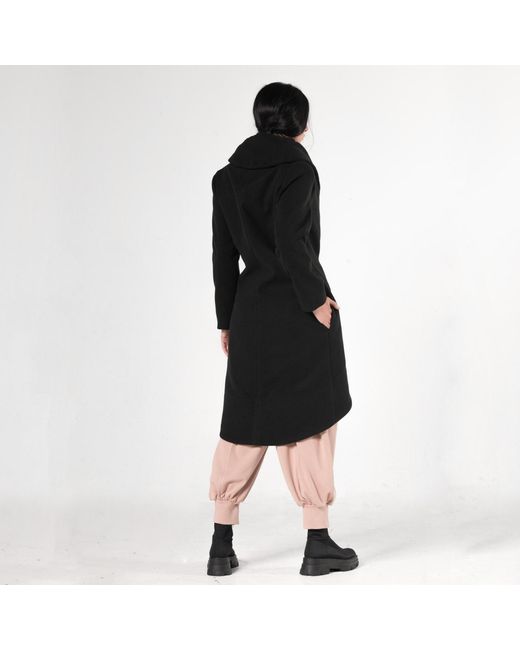 Metamorph Black Soft Winter Coat