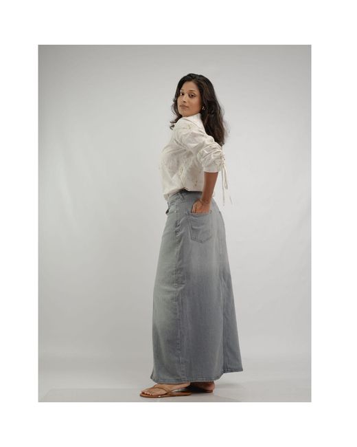 Celeste Mendis White Raindrop Shirt
