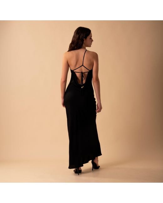 The Ethos Studio Black Anne Dress