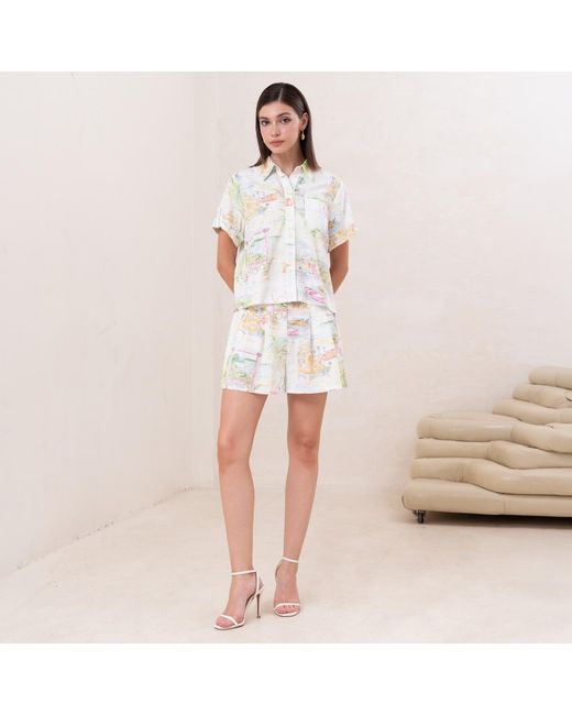 Yumi Kim White Drew Shorts