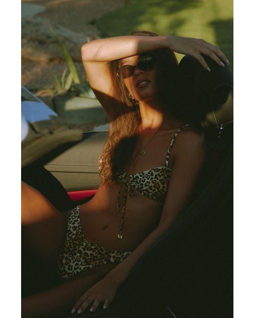 Wild Lovers White Honeycomb Bikini Bottoms