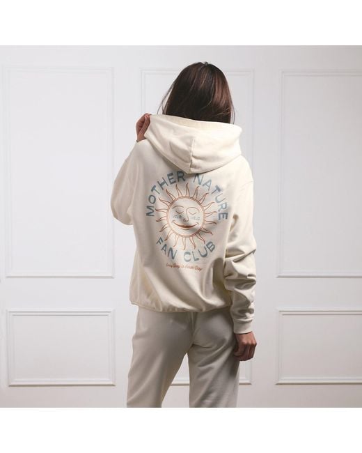 VLD White Neutrals Jordaan Mother Nature Fan Club Hoodie