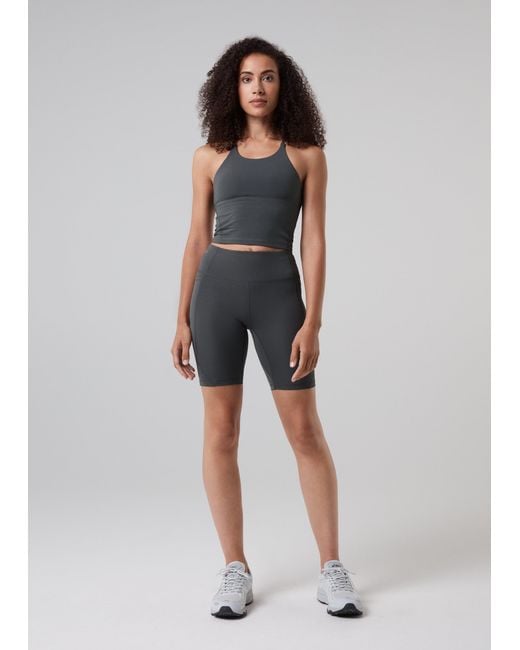 VIEREN Gray Higher Power Shorts
