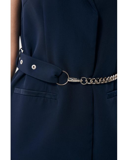 SECTION 101 Blue Maddie Dress